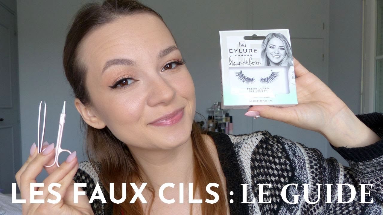 COMMENT METTRE DES FAUX CILS ?