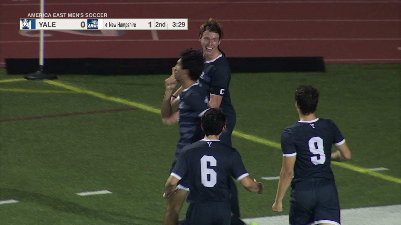 UNH Men's Soccer vs Yale Highlights (10-12-21)