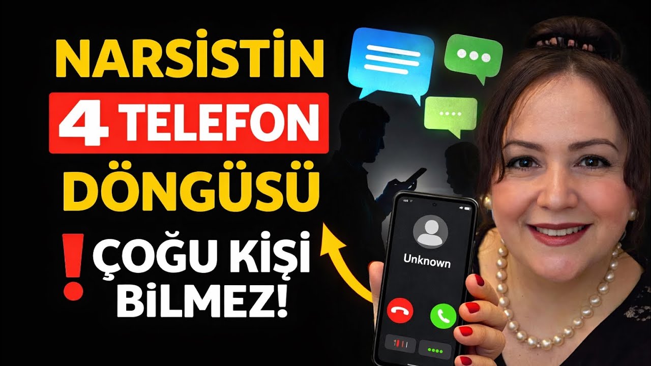 NARSİST Telefonunu “4” Döngüde NASIL Kullanır?📱 Hangi Evrede Olduğunu Anla!❗ Mutlaka İzle.