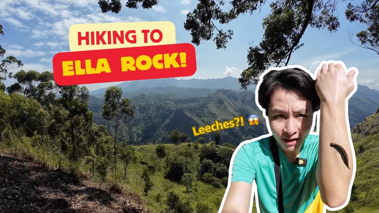 Hiking to ELLA ROCK: The PRETTIEST Mountain View in Ella! | Sri Lanka