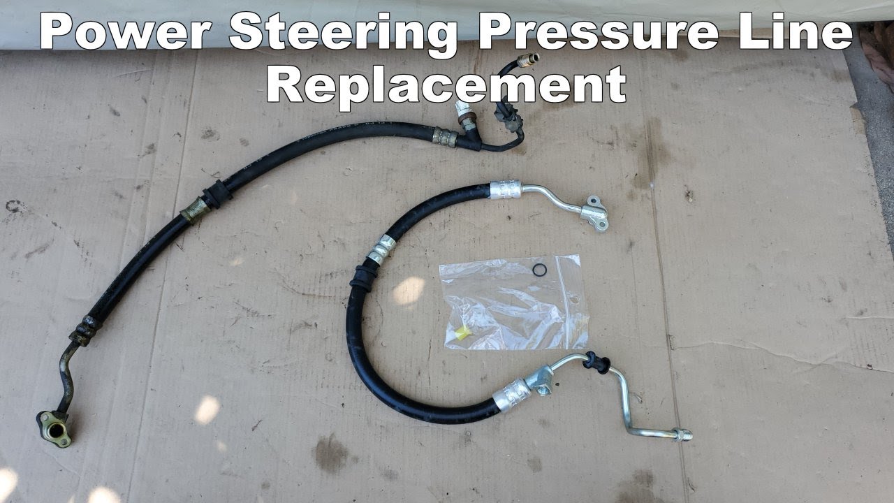 Repair Power Steering Noise - Power Steering Pressure Line Replacement