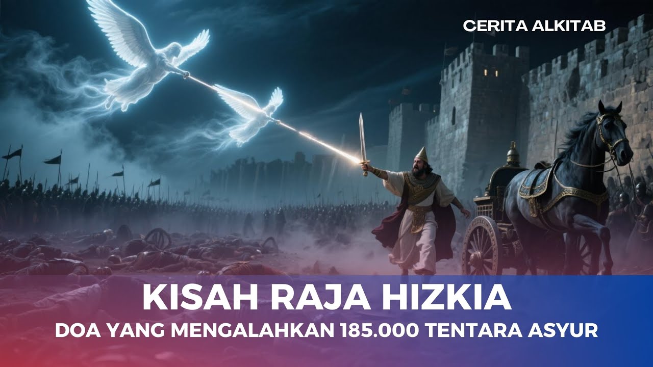 Cerita Alkitab : Kisah Raja Hizkia, Doa yang Mengalahkan 185.000 Tentara Asyur