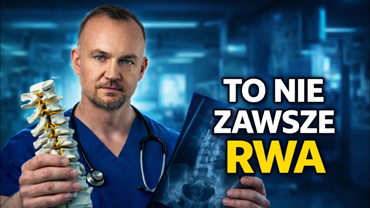 Rwa kulszowa nie zawsze z kręgosłupa! Zaskoczenie 😳