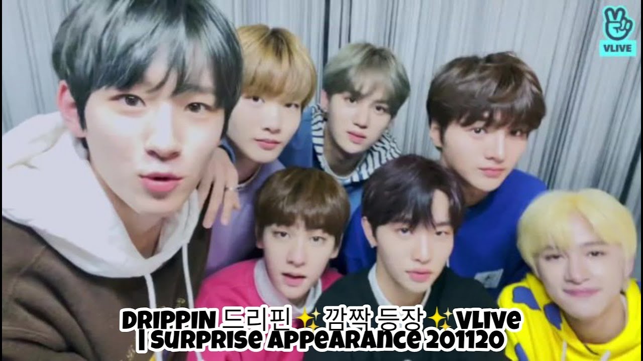 DRIPPIN 드리핀✨깜짝 등장✨Vlive | Surprise appearance 201120