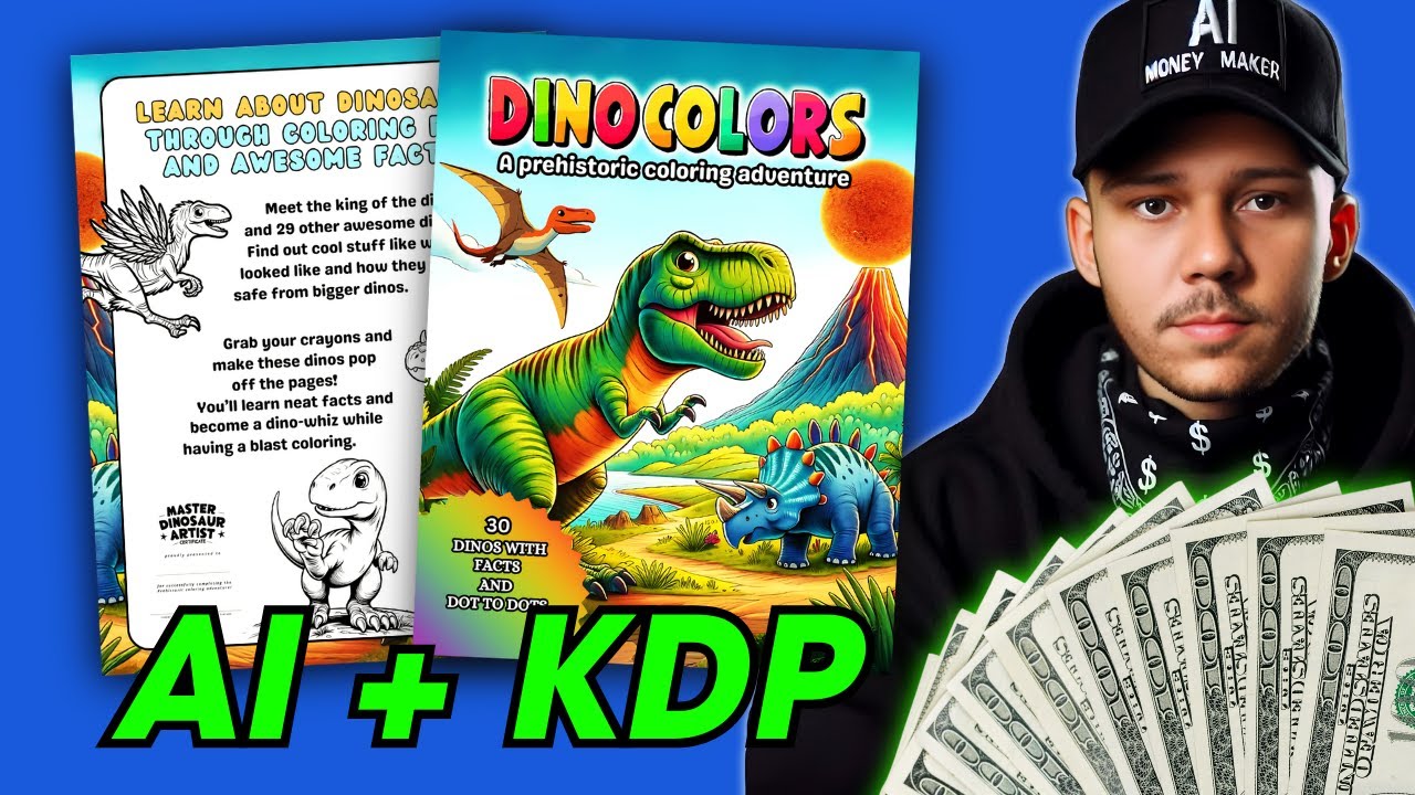 Как создать раскраску с помощью ИИ (Amazon KDP)