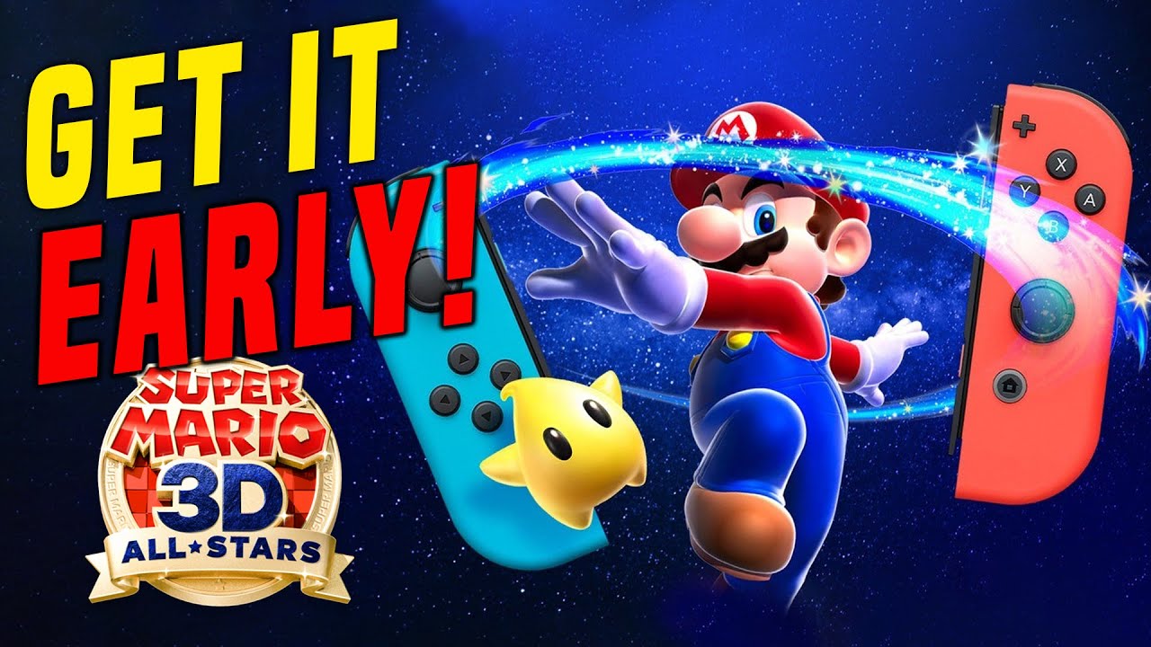 HOW To Get Super Mario 3D All Stars EARLY and FAST!