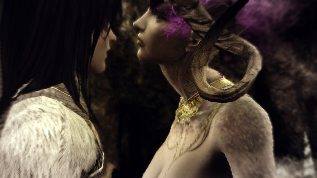 Dragon Age Origins — Демон желания – наслаждение и похоть, тень. Развели по полной бедную демонессу