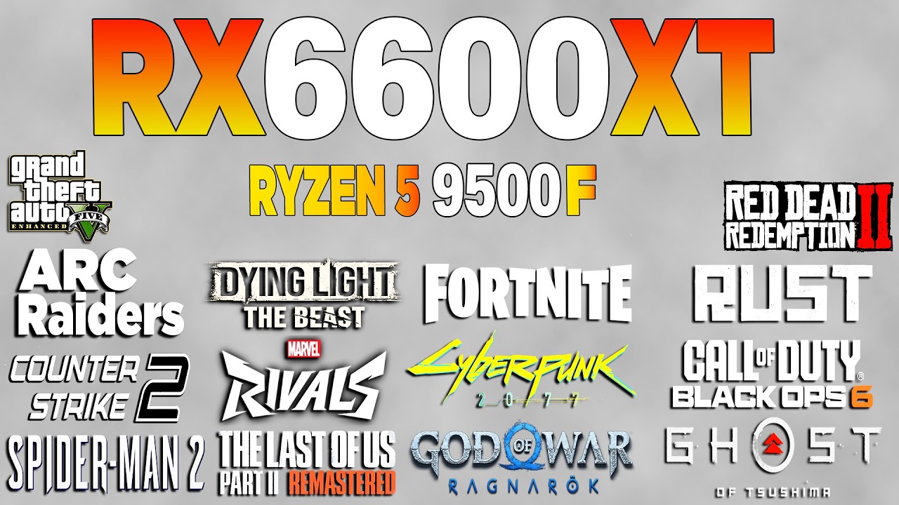 RX 6600 XT vs Test in 16 Games 1440p | Current Performance?