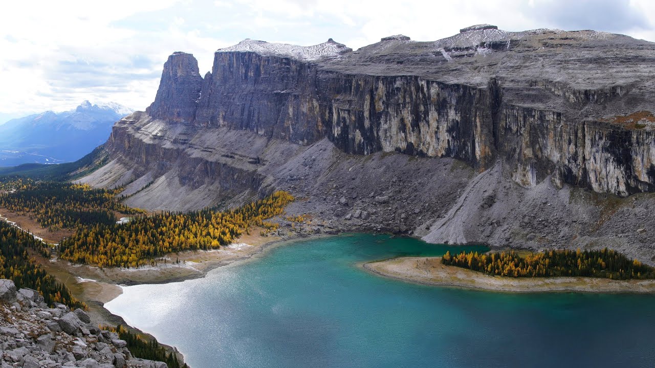 Rockbound Lake and Castle Mountain Larch Hike, Banff