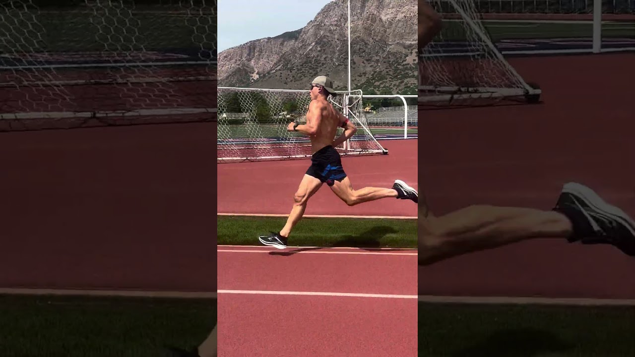 Hybrid Athlete Running at 4:10 min mile pace 185 lbs