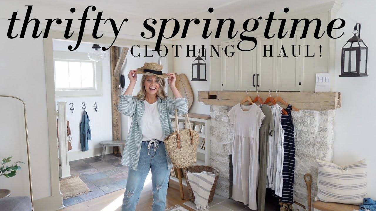 Thrifty Springtime Clothing Haul!