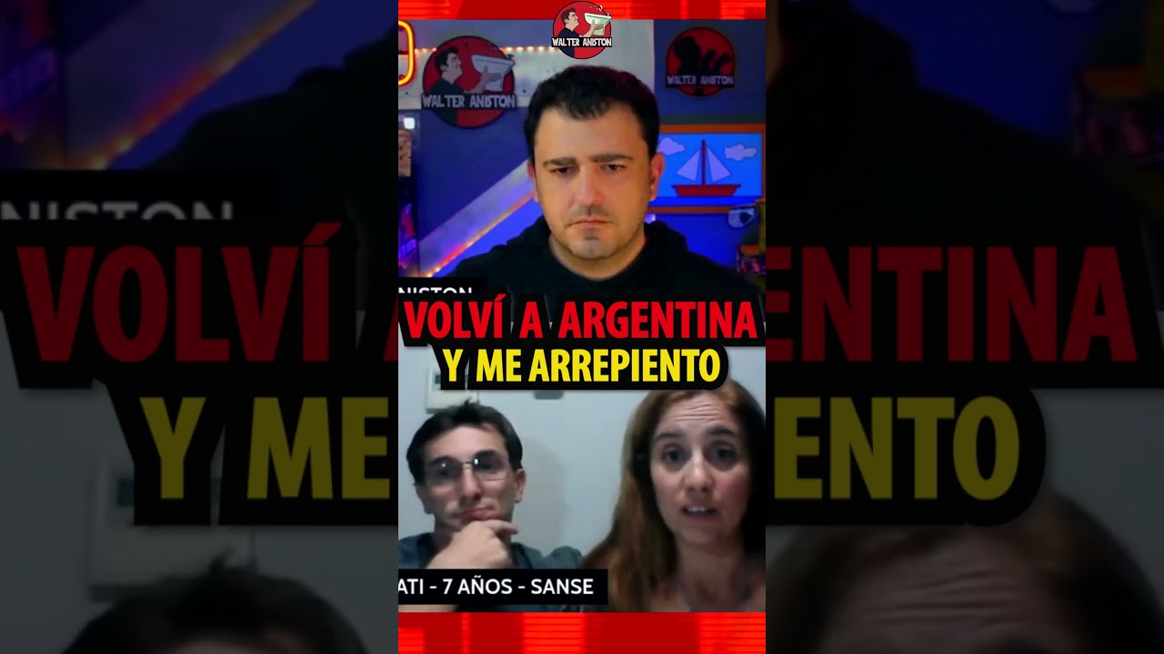 VOLV&Iacute; Y ME ARREPIENTO ESPA&Ntilde;A #argentina #espa&ntilde;a #entrevista #emigrar #viajes