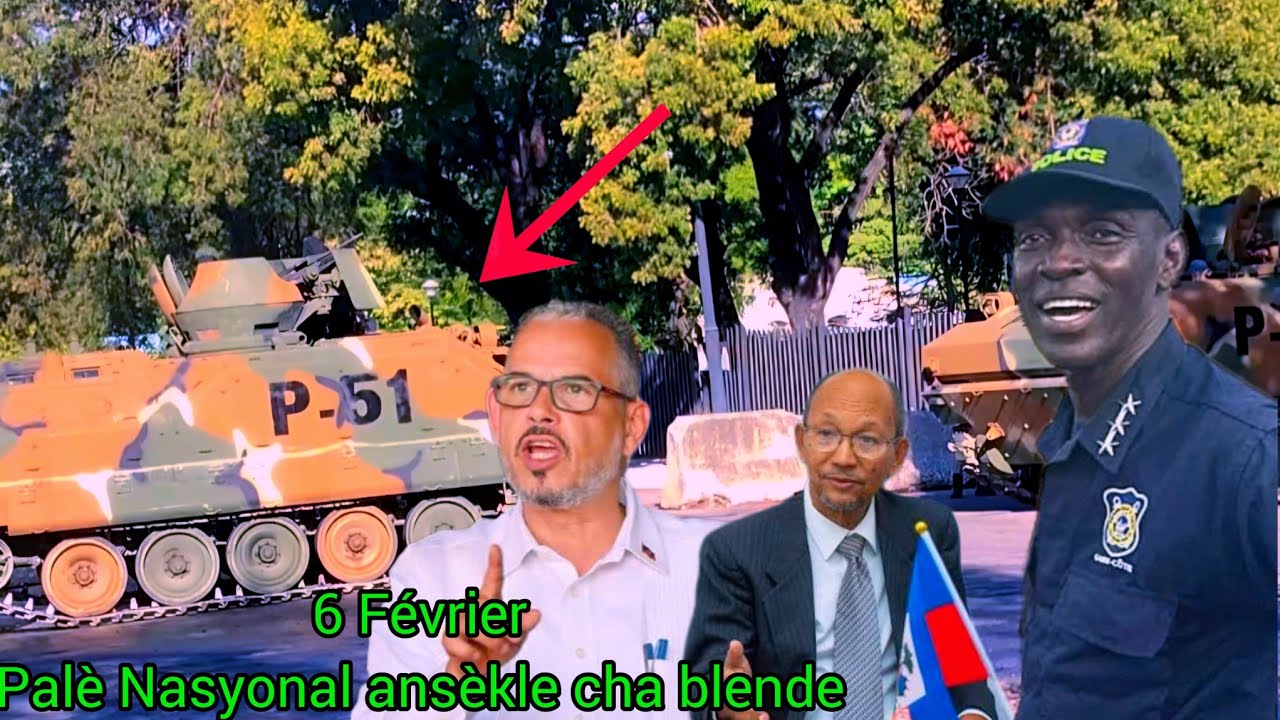 Anmweyy ! Cha Blende ak chèn yo deja ansèkle palè a, plizyè lot ti cha ap fè vire tounen sou chanmas