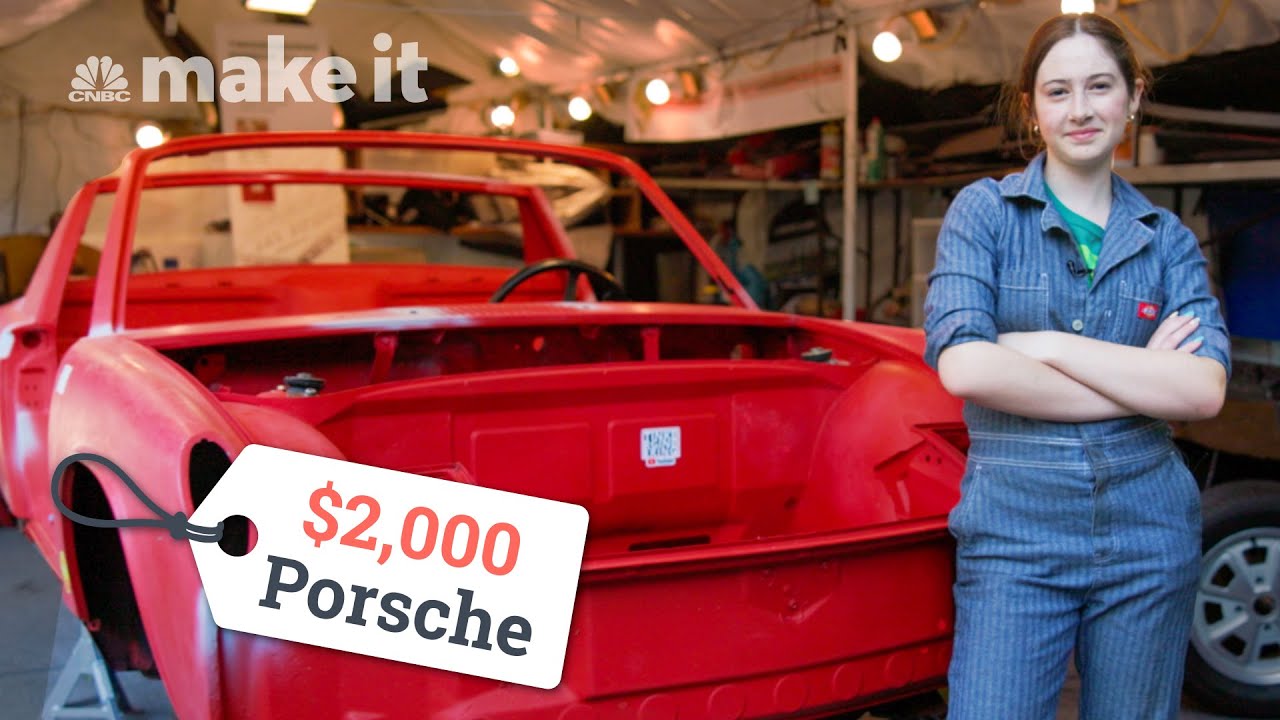 How This 14-Year-Old Is Converting A $2K Porsche Into An EV | Unlocked