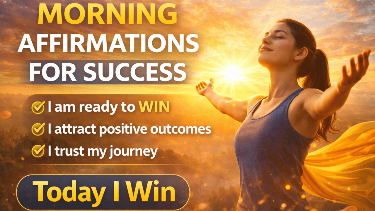 Today I Win! Powerful Daily Affirmations for Confidence, Focus & Productivity