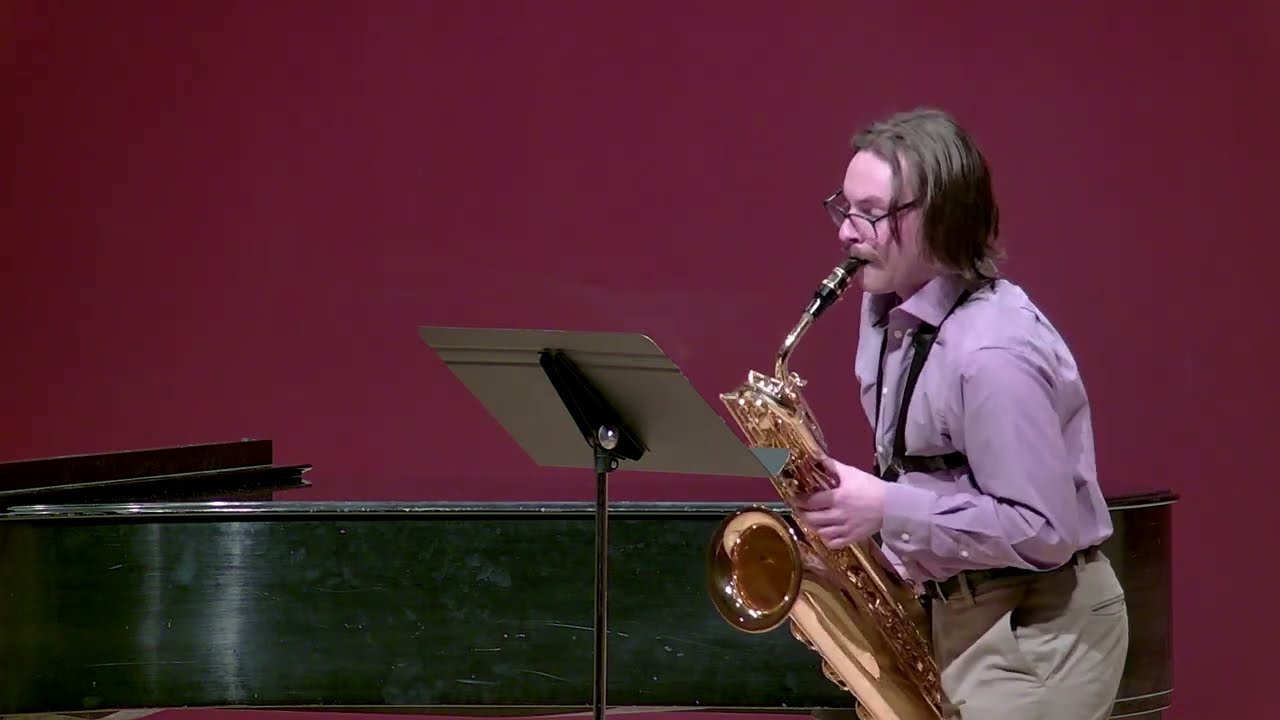 J.S. Bach, Suite No. 2 (arr. for Baritone Saxophone) [Part 1]