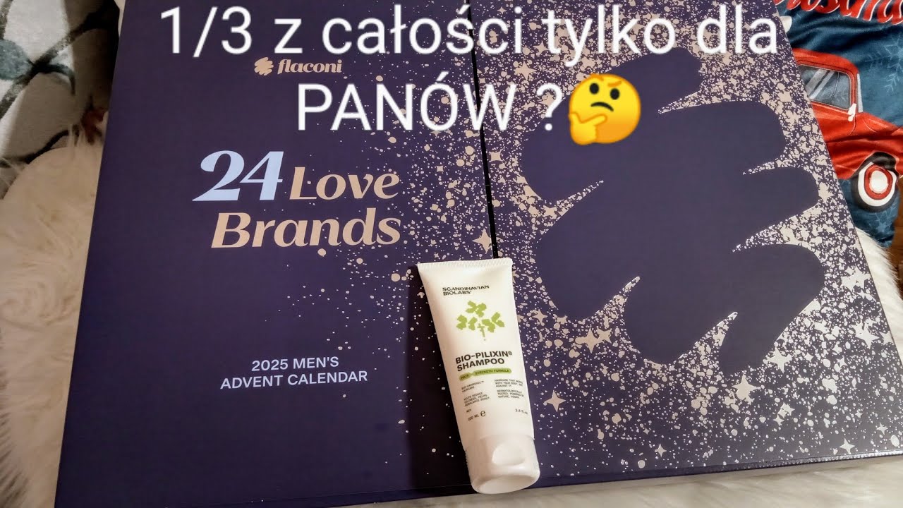 Unboxing kalendarza adwentowego od Flaconi MEN'S 2025🧔