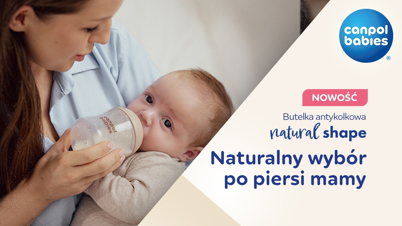 Butelka Natural Shape - Naturalny wybór po piersi mamy
