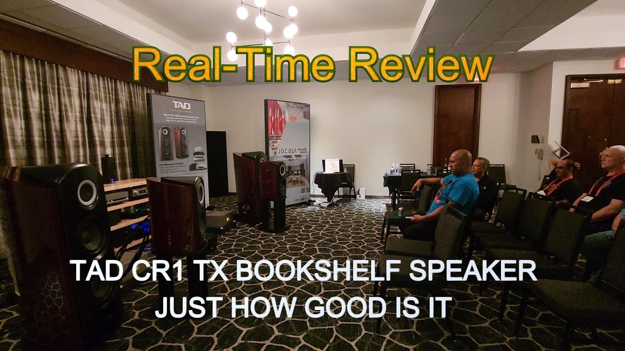 TAD CR1TX Live Commentary: Is This Bookshelf Speaker Worth Its Asking Price?