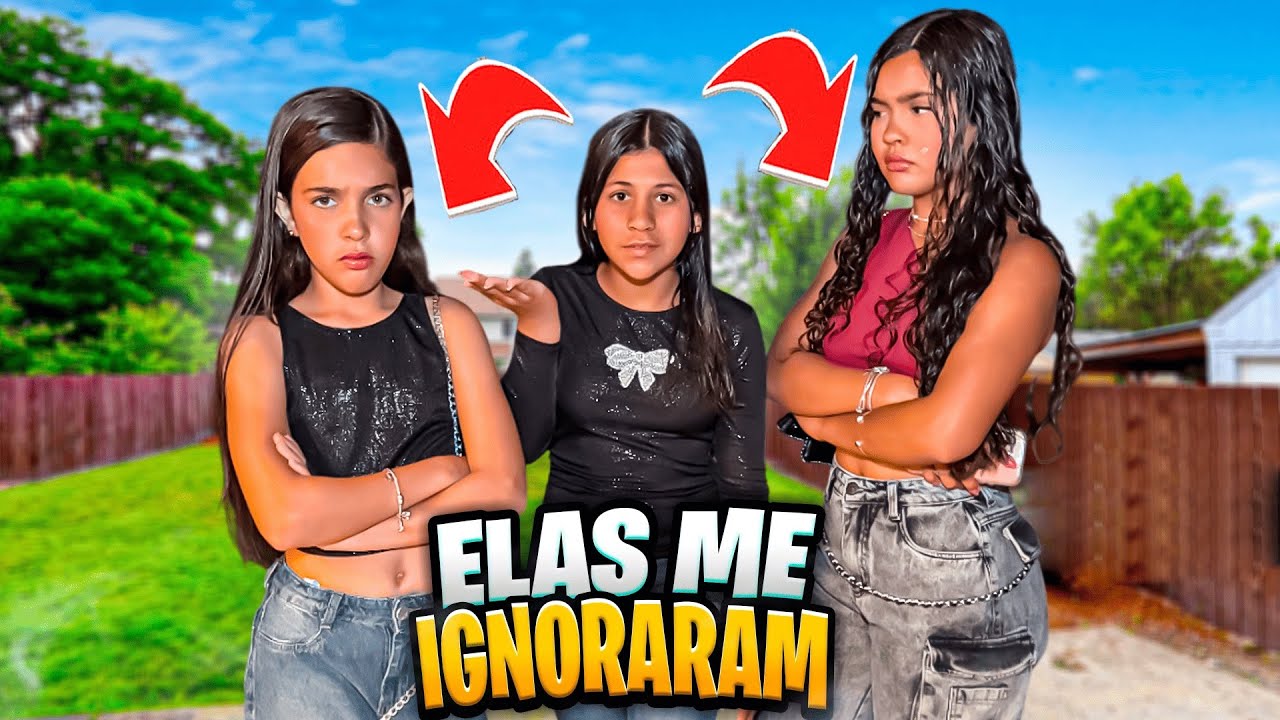 FUI IGNORADA PELAS IRMÃS PINA O TEMPO TODO 😭ISSO NÃO VAI FICAR ASSIM🤯😤 