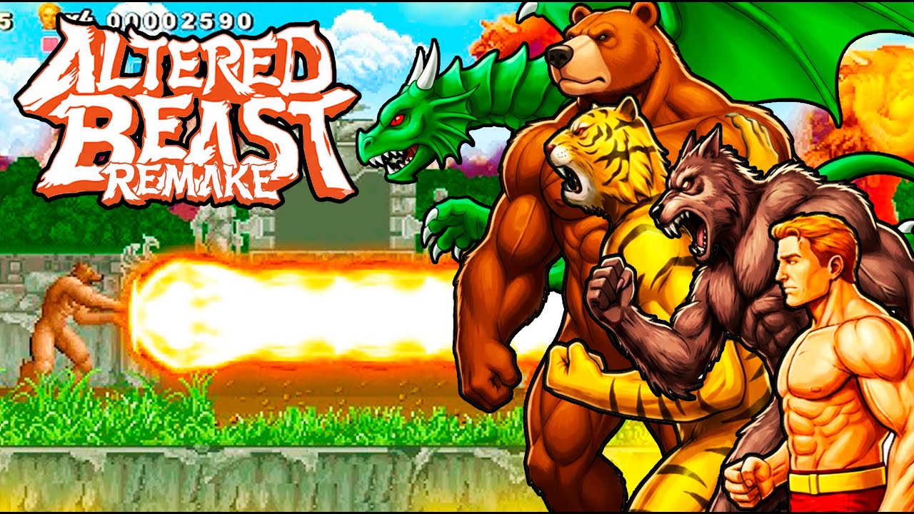 Altered Beast Remake é REALMENTE Melhor que o Original?