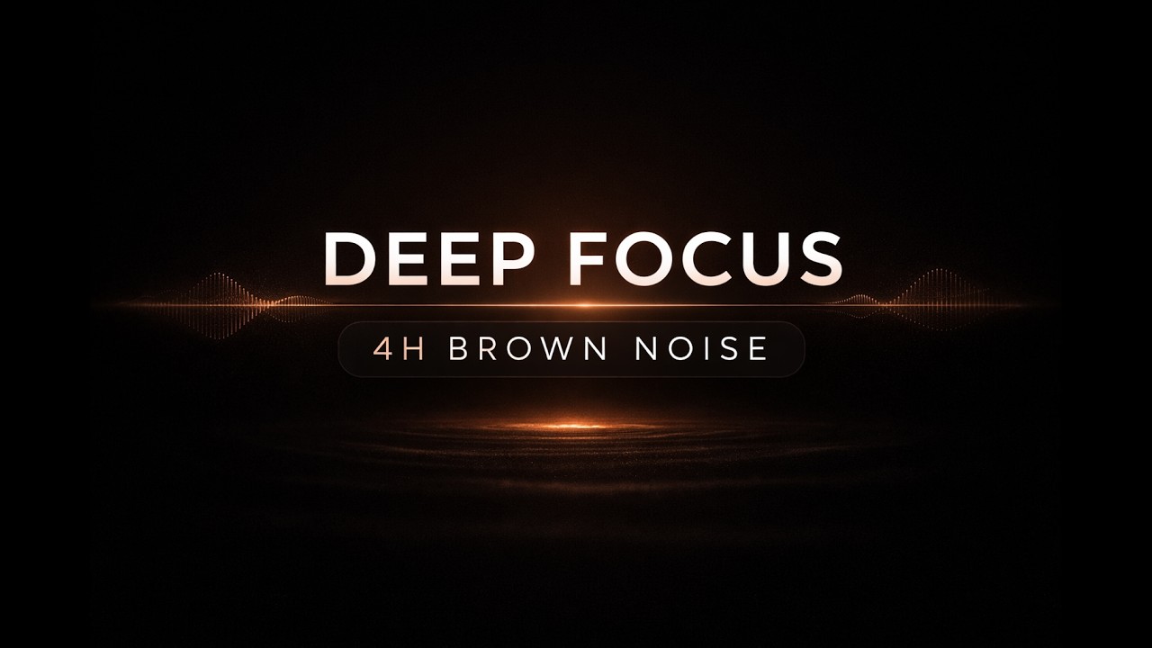 Descend Into Deep Brown Noise (4H)
