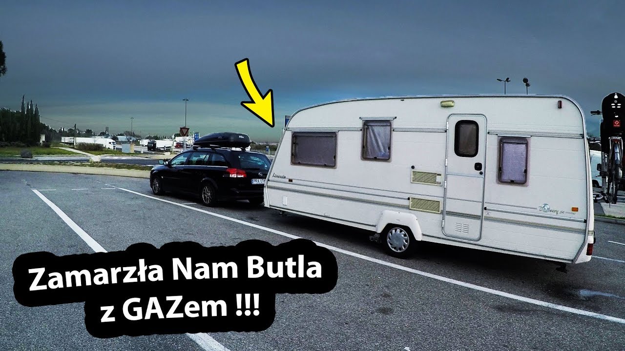 Problemy z GAZem - Ile Mamy Stopni w Przyczepie Kempingowej? (Vlog #252)
