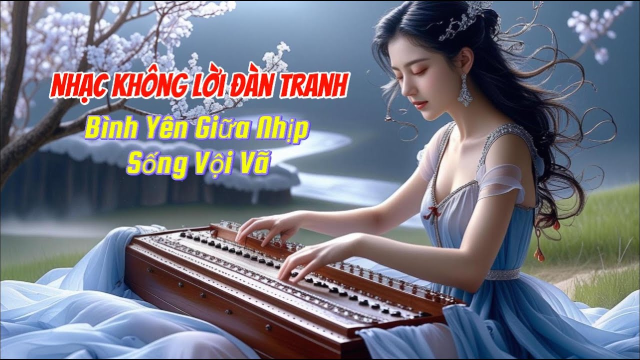 Nhạc Đàn Tranh Không Lời | Giai Điệu Thư Giãn Cho Tâm Hồn An Yên