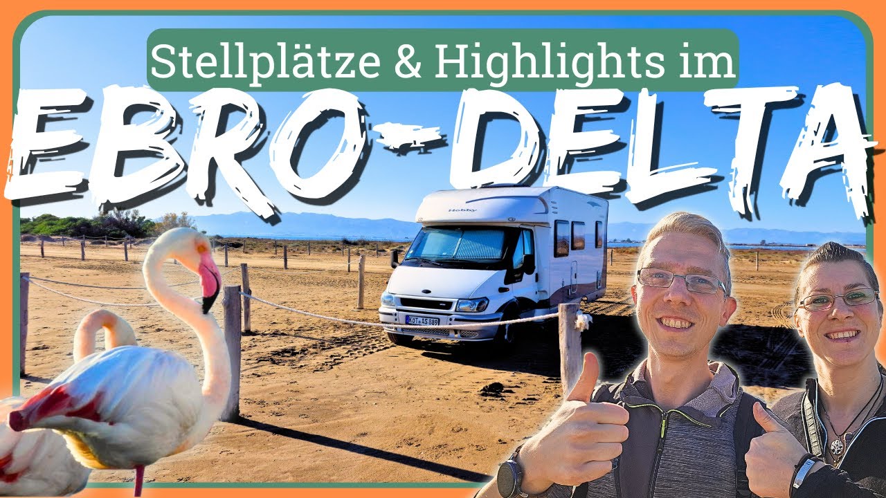 Warum wird dieser ruhige Stellplatz kaum genutzt? Camping-Reisebericht Spanien (Ebro-Delta 2025)