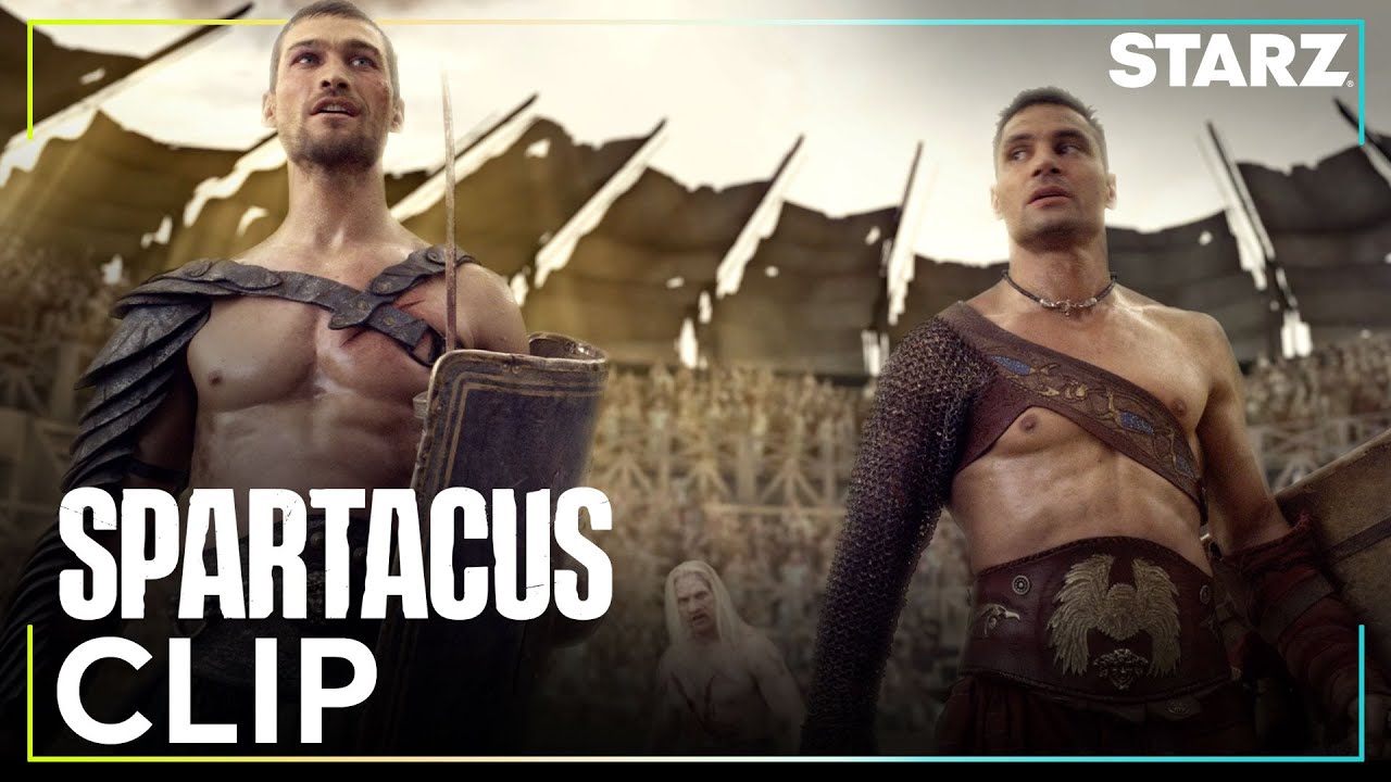 &lsquo;Spartacus and Crixus vs. Theokoles' Clip | Spartacus: Blood and Sand | STARZ