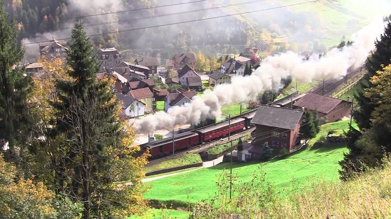 [HD] Dampf am Gotthard---S.N.C.F 141.R.568