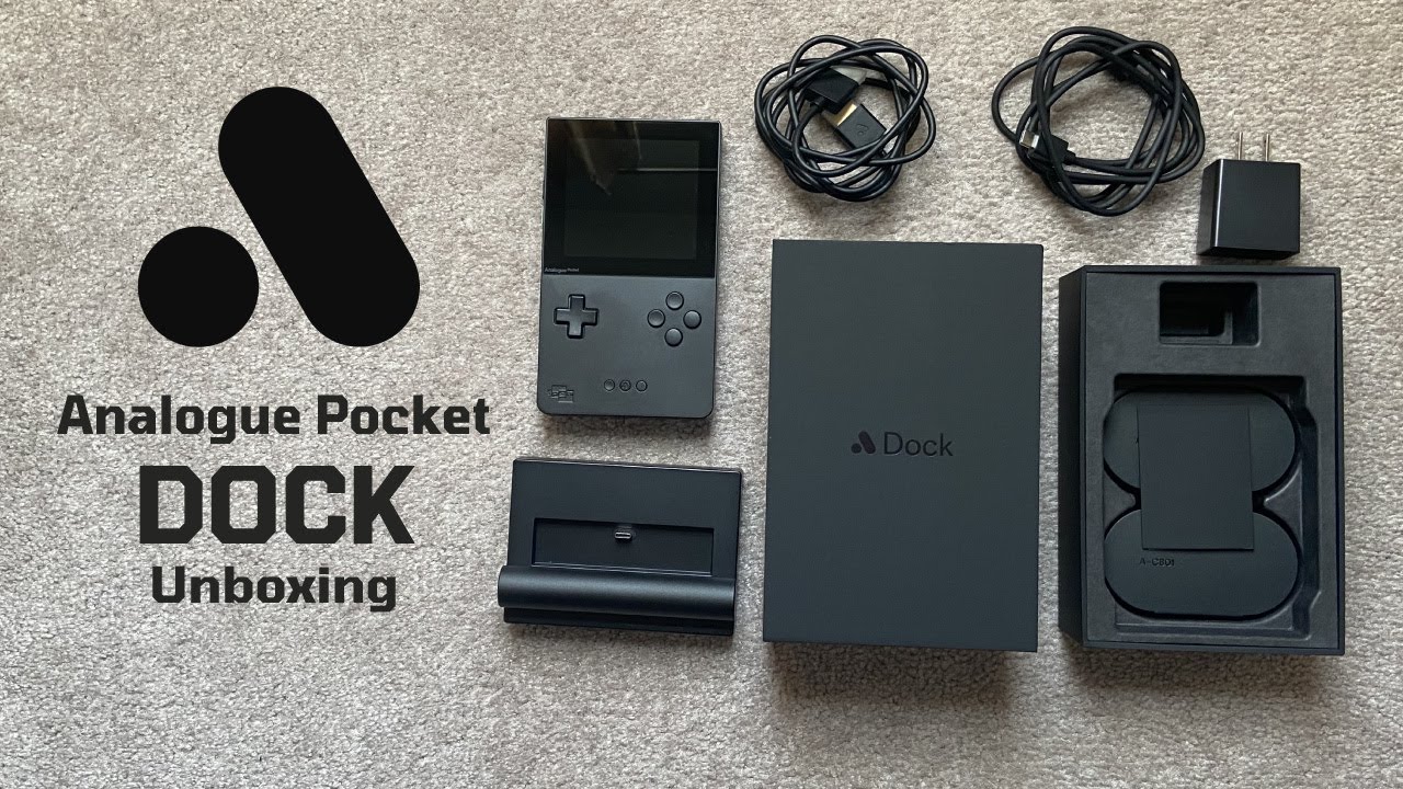 Analogue Pocket DOCK quick unboxing with dock question - will link cable work with it?