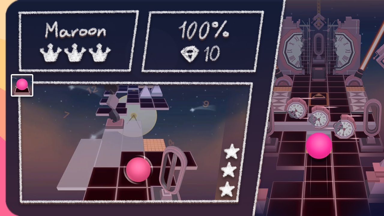MAROON ★★★☆☆☆ | Rolling Sky Edit