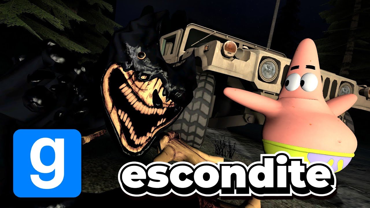 ESCONDITE de BENDY REDRAWN, pero en GARRY'S MOD 😈🔥