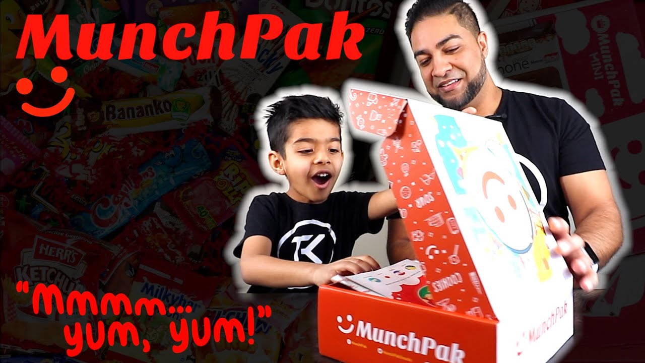 Trying various Snacks from around the World! MunchPak Unboxing!