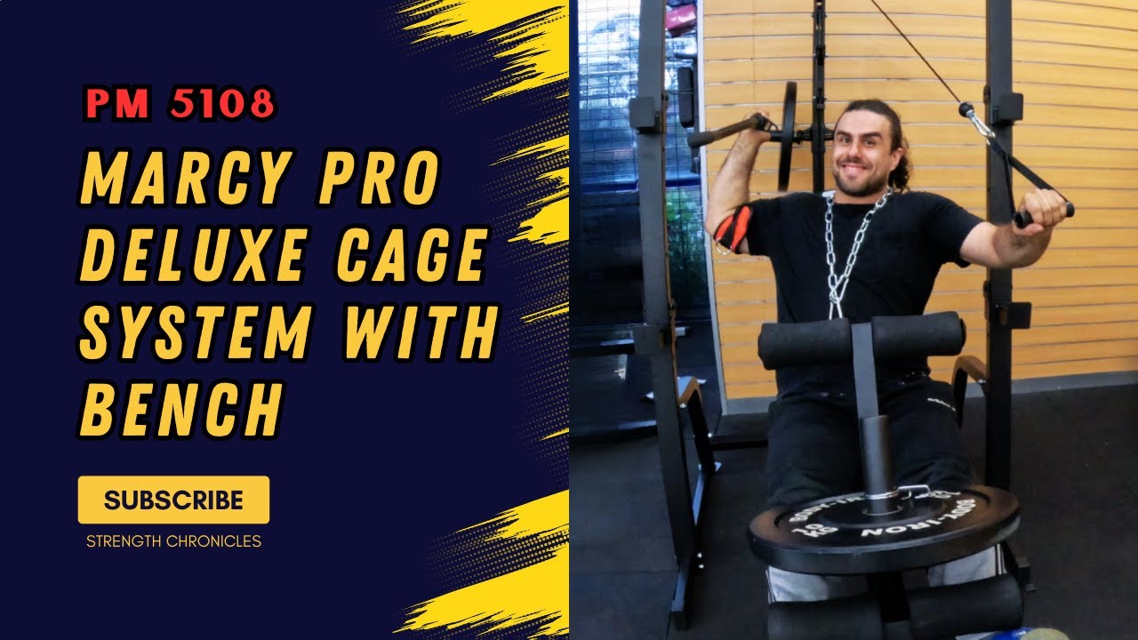 Marcy Pro Deluxe Cage PM-5108: what it can and can’t do