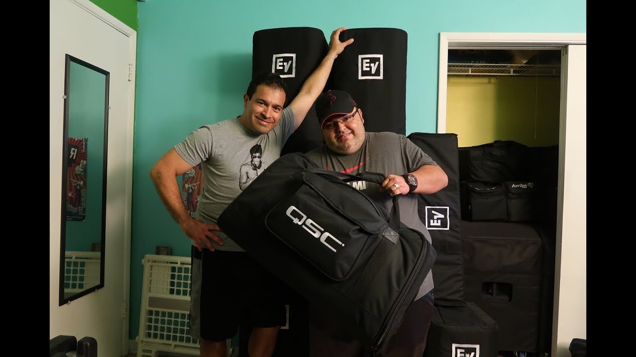 VLog - Speaker Comparison QSC K12 2 vs EV ETX 12 and ZLX 12