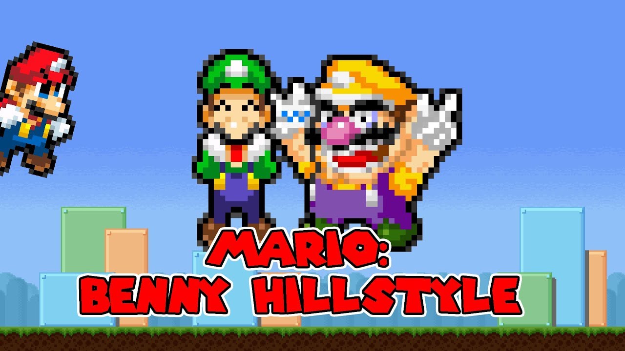 Mario: Benny Hill Style Remake