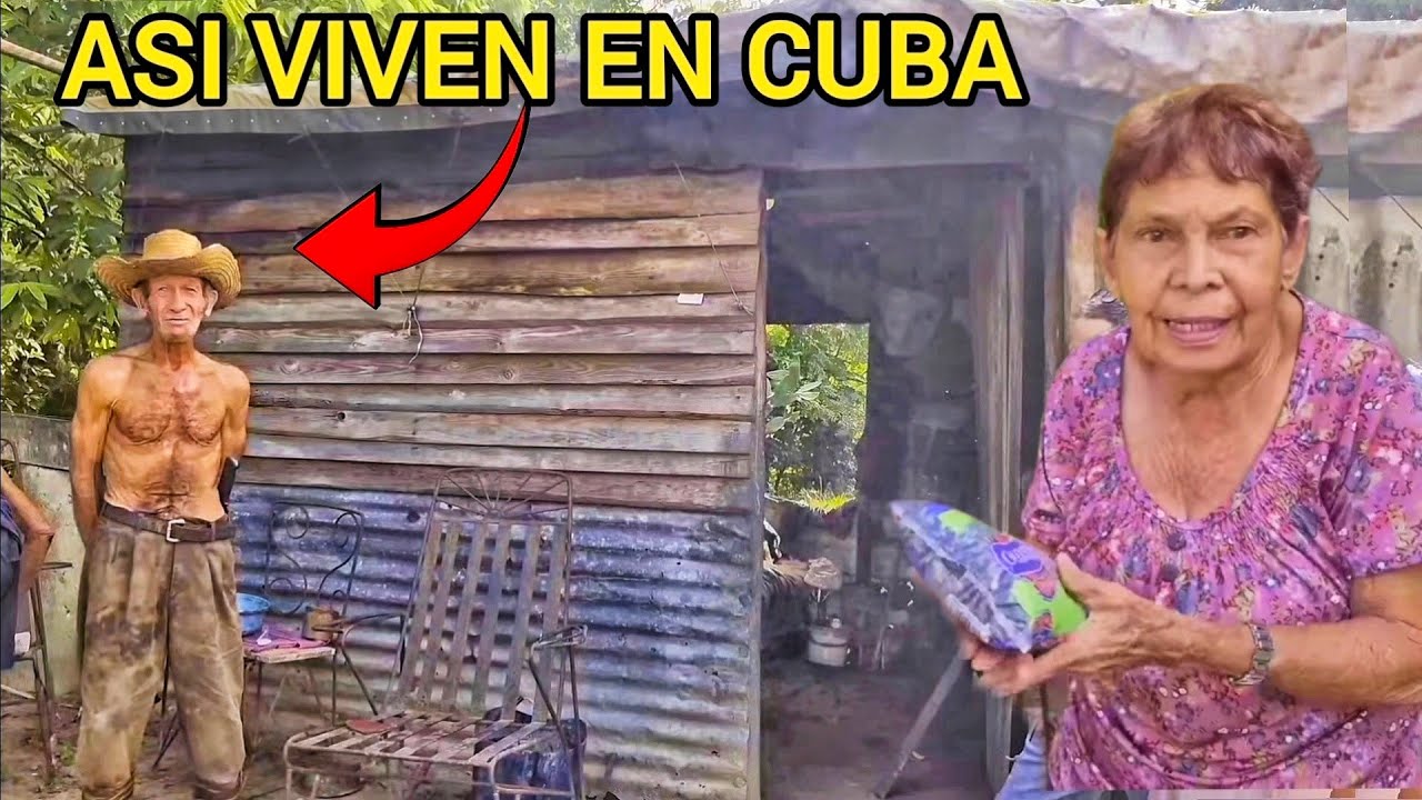 Llevamos ayuda a esta familia cubana y nos sorprendimos al ver como viven. 