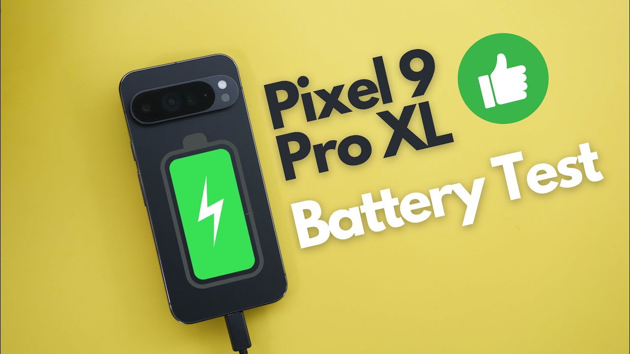 Google Pixel 9 Pro XL- Battery Test on Cellular Data (Solid!)