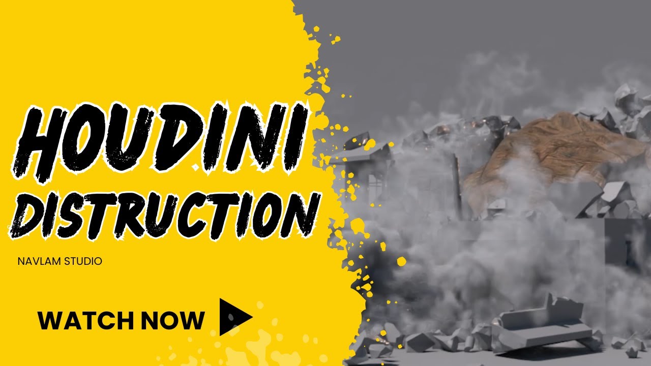 RBD Basic Destruction Houdini