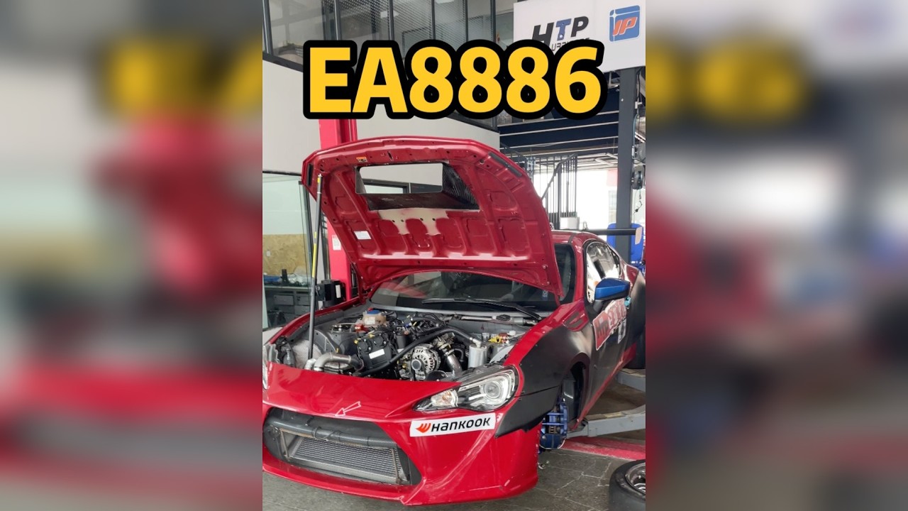 一台杂交的EA888涡轮86？