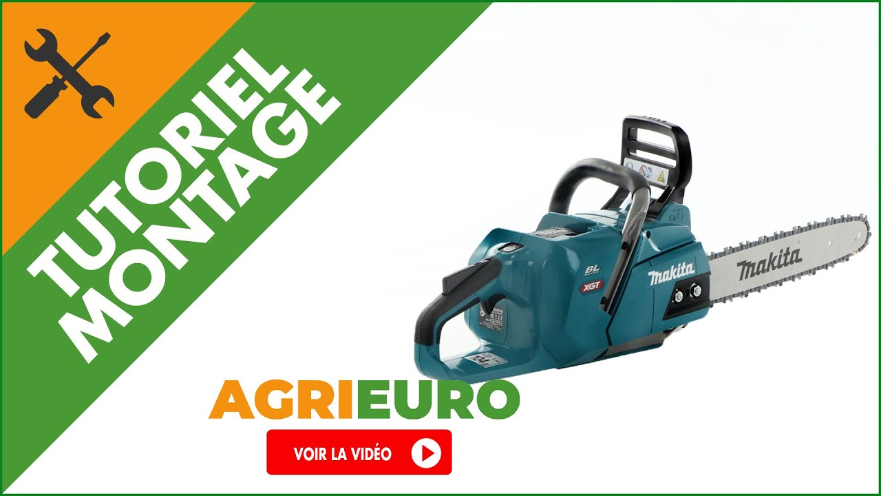 Makita UC012GZ - Tronçonneuse à batterie - Tuto de Montage complet