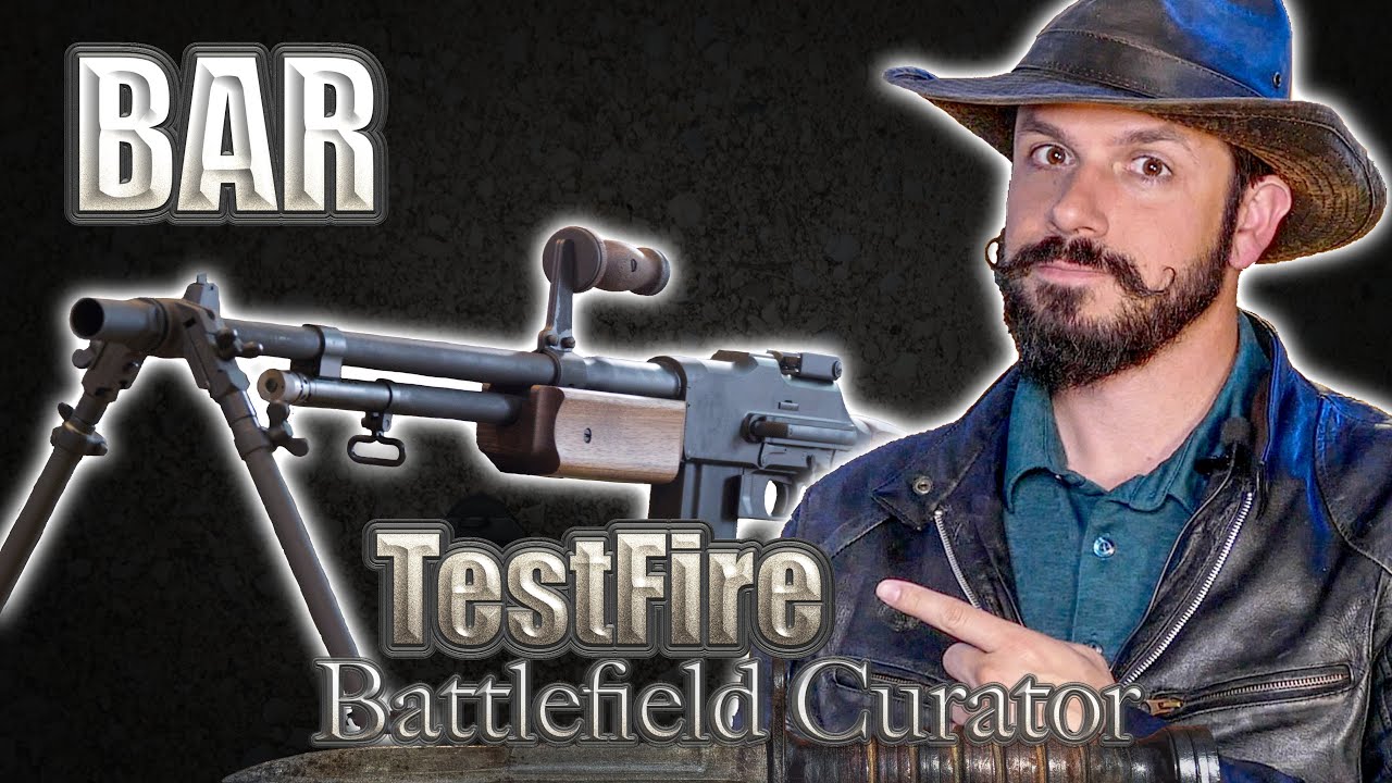 The Browning Automatic Rifle M1918 | BAR History and Range Test