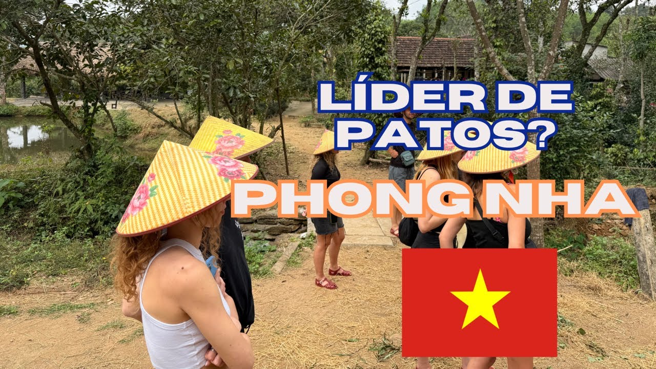 Phong Nha - Aqui você pode se tornar um líder de patos