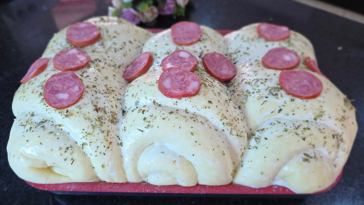 ✨PÃO SALGADO GIGANTE FOFINHO  ESSE PÃO VENDE IGUAL ÁGUA - MUITO MELHOR QUE DA PADARIA
