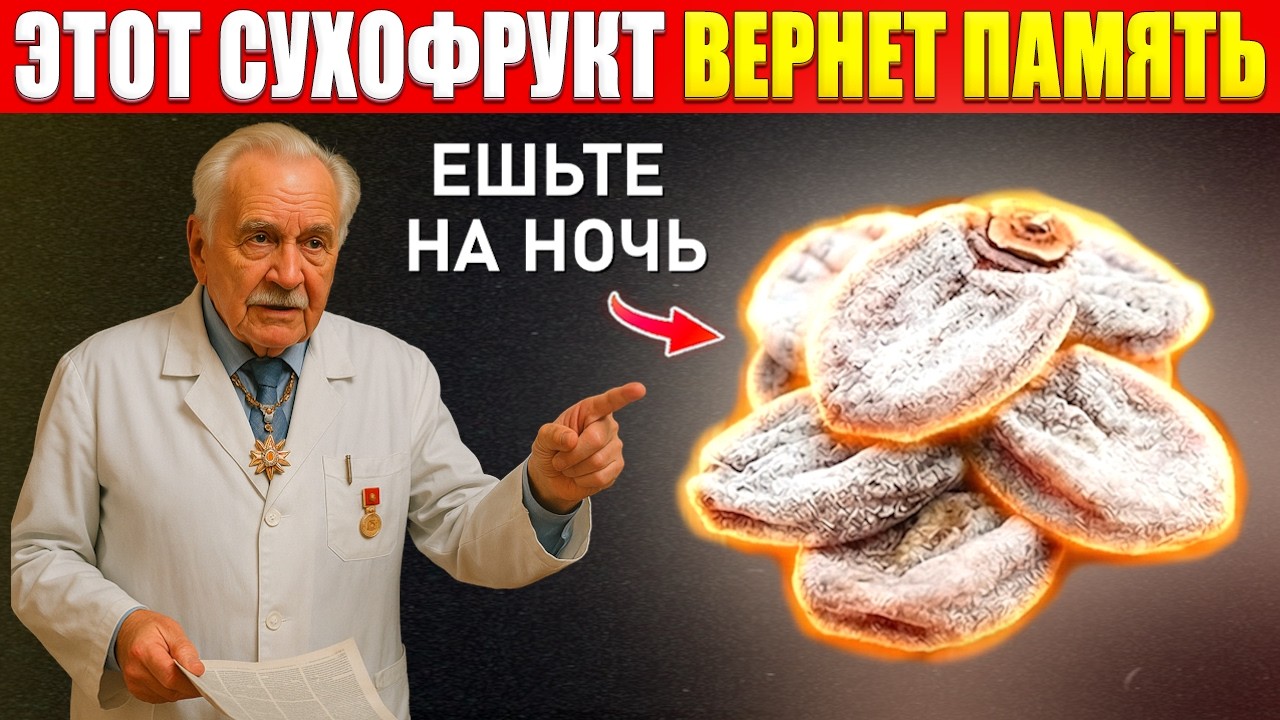 Мозг ГОЛОДАЕТ даже после еды! Этот простой продукт спасет ваше зрение и память