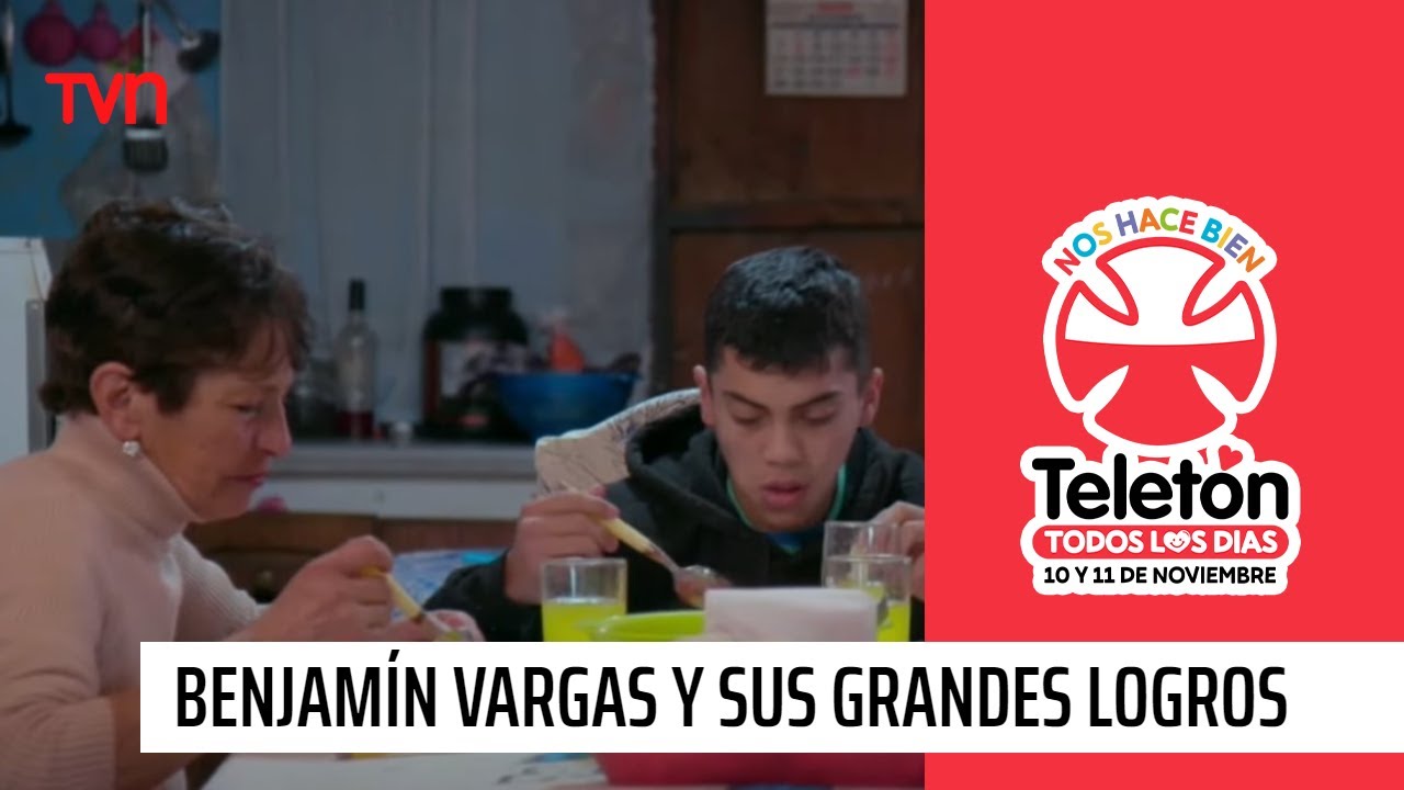 La hermosa historia de Benjamín Vargas y sus grandes logros | Teletón 2023