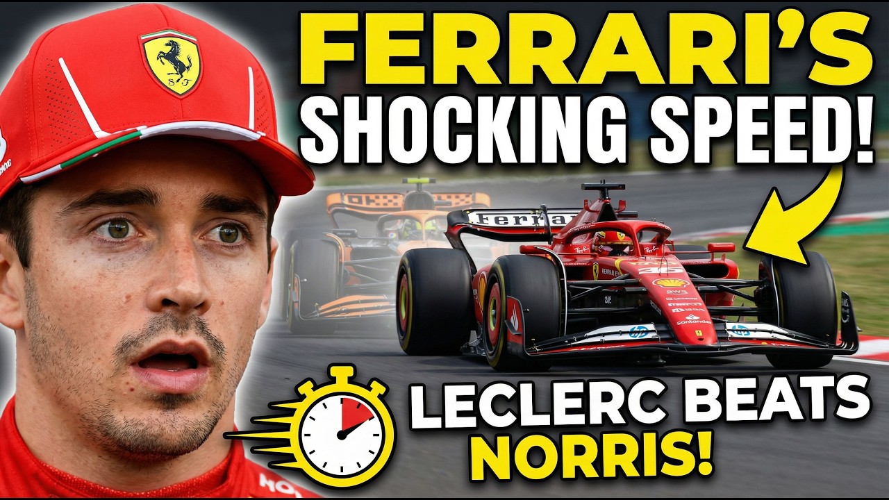 FERRARI SHOCKED THE PADDOCK! Leclerc beat Norris' time — is the SF-26 finally up to speed?