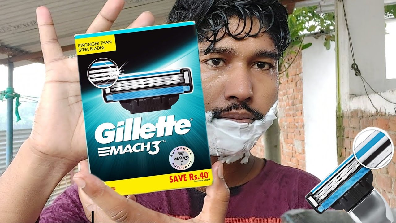 How to shave with Gillette MARCH 3 | Gillette MARCH3 Cartridges Review for Smooth Shaving